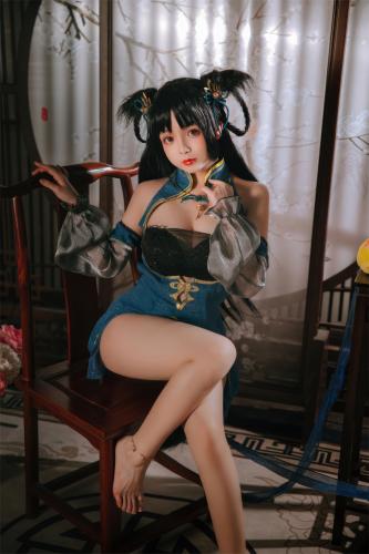 The thumbnail of [Cosplay] Rinaijiao 日奈娇 – Dasho Cheongsam 大潮旗袍