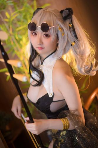 The thumbnail of [Cosplay] Kaitto 风筝 – Iron-eating beast cheongsam 食铁兽旗袍