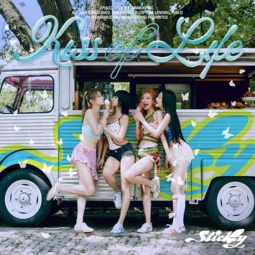 The thumbnail of [Single] ISS OF LIFE (키스 오브 라이프) – Sticky [FLAC / 24bit Lossless / WEB] [2024.07.01]