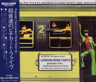 The thumbnail of [Single] ピチカート・ファイヴ – 超音速のピチカート・ファイヴ / London – Paris – Tokyo (1991.07.01/MP3/RAR)