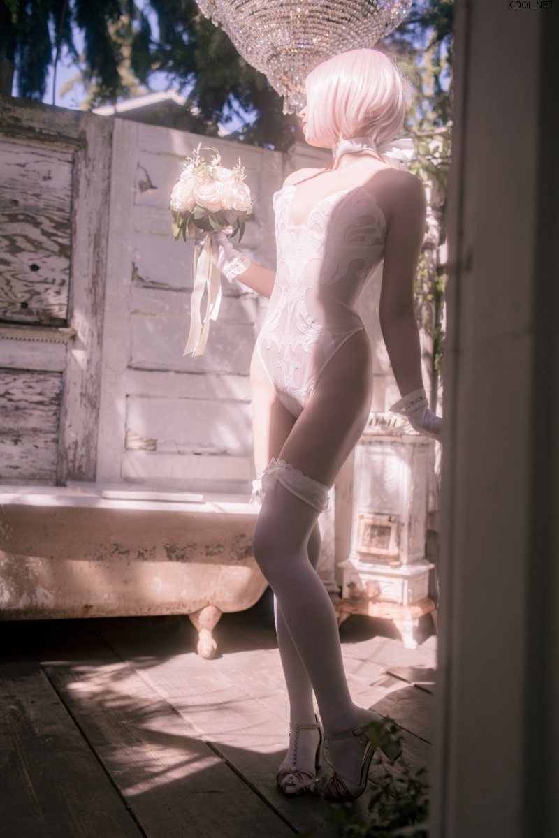 [Cosplay] Himeking – Mashu Kyrielight Bride