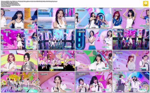 The thumbnail of [MUSIC VIDEO] STAYC – Stay WITH me + Cheeky Icy Thang (Show Music Core 2024.07.06)