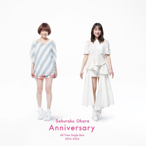 The thumbnail of [Album] 大原櫻子 (Sakurako Ohara) – オールタイムシングルベスト 2014-2024「Anniversary」 [FLAC / CD] [2024.08.21]